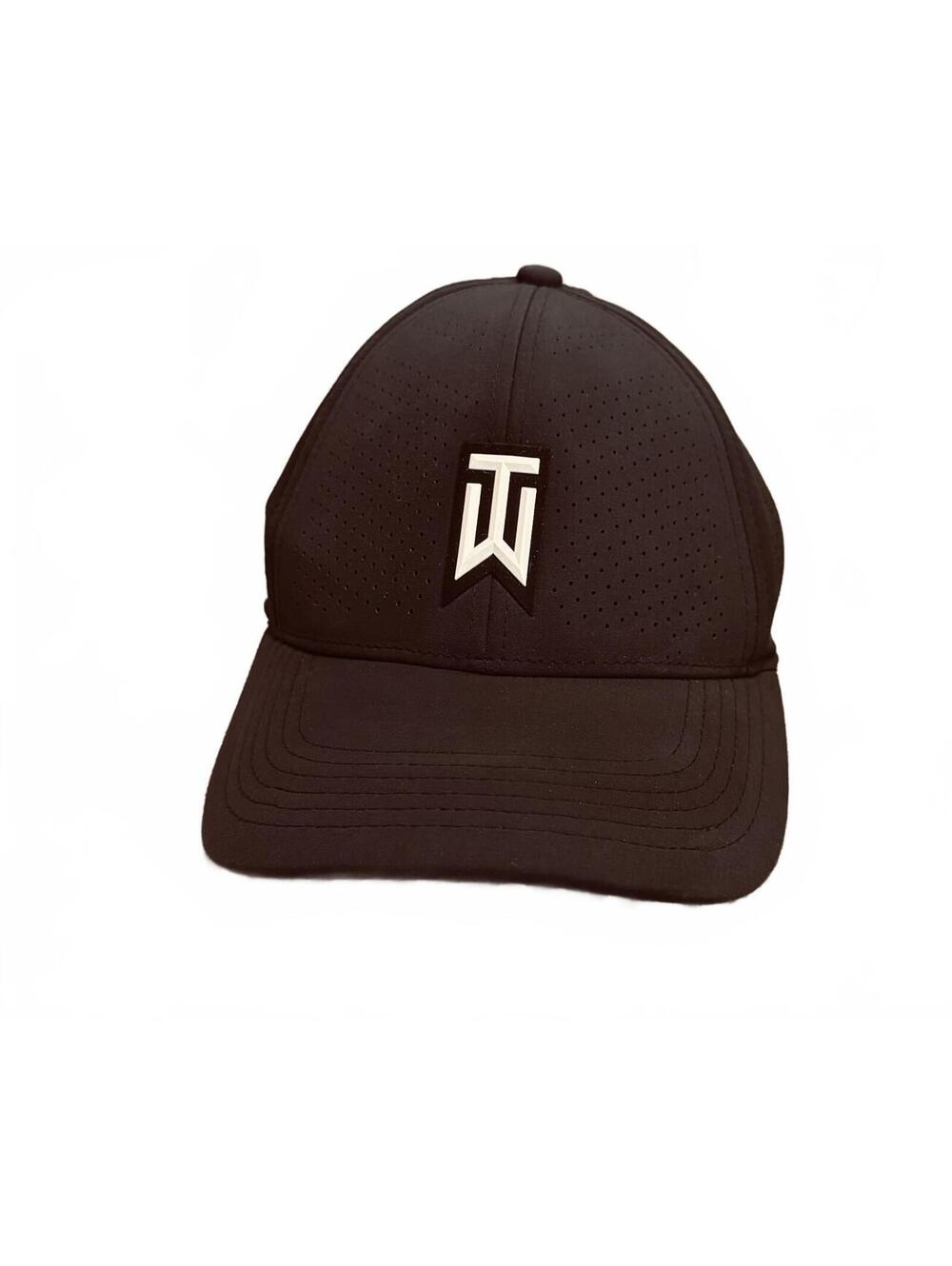 Nike TW Tiger Woods ADV Heritage 86 Flex Hat 010 Anthracite Black Sz M/L